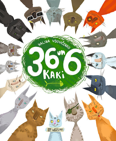 36 un 6 kaķi cena un informācija | Grāmatas mazuļiem | 220.lv