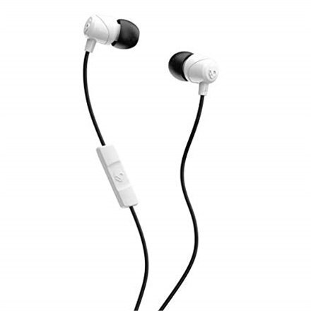 SKULLCANDY JIB WITH MIC WHITE/BLACK cena un informācija | Austiņas | 220.lv