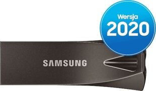 USB-накопитель BAR PLUS TITAN GREY, Samsung, 32 ГБ, 3.1 цена и информация | USB накопители | 220.lv