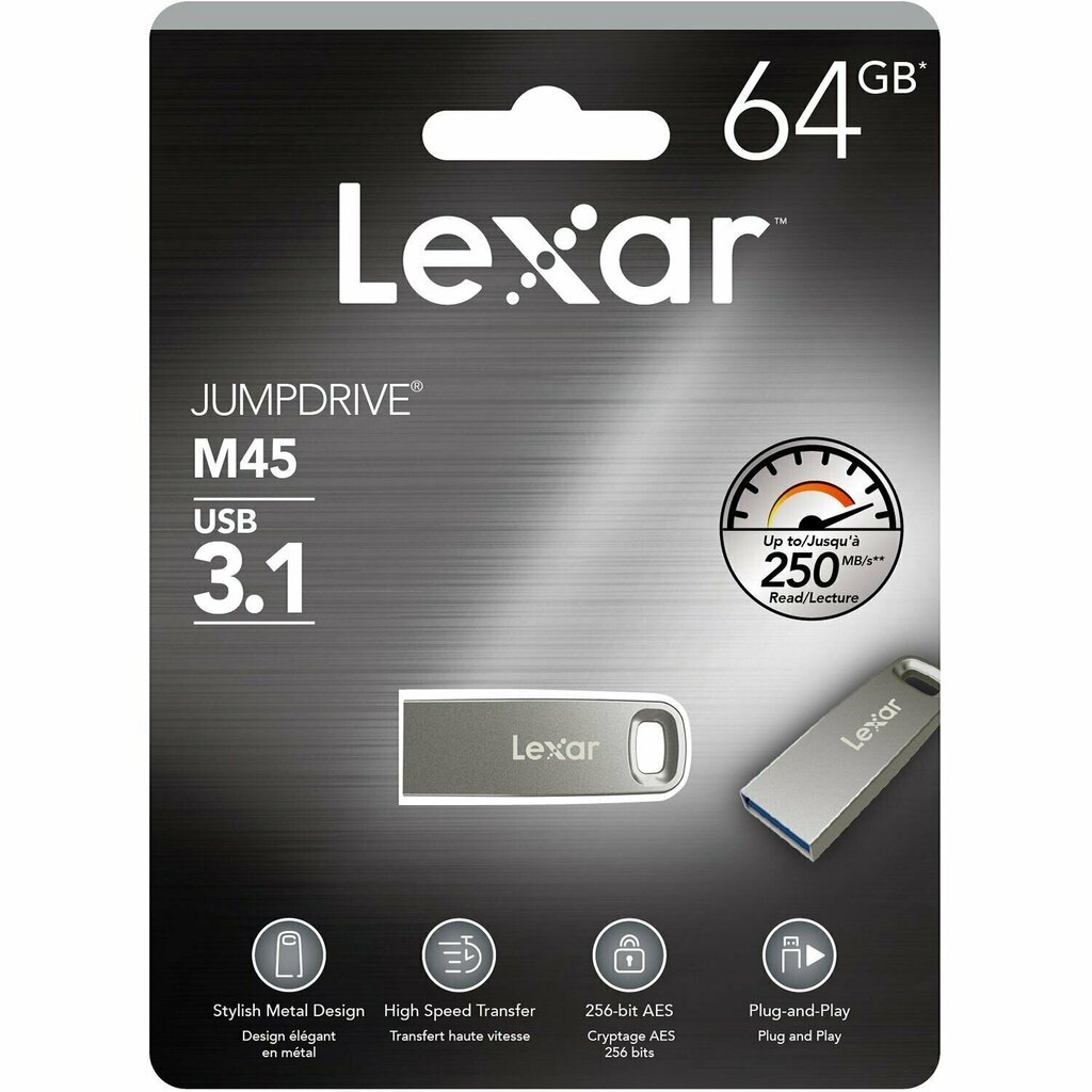 Lexar LJDM45-64GABSL cena un informācija | USB Atmiņas kartes | 220.lv