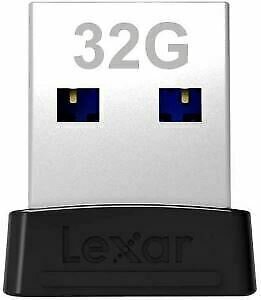 Lexar Flash drive JumpDrive S47 32 GB, USB 3.1, Black, 250 MB cena un informācija | USB Atmiņas kartes | 220.lv