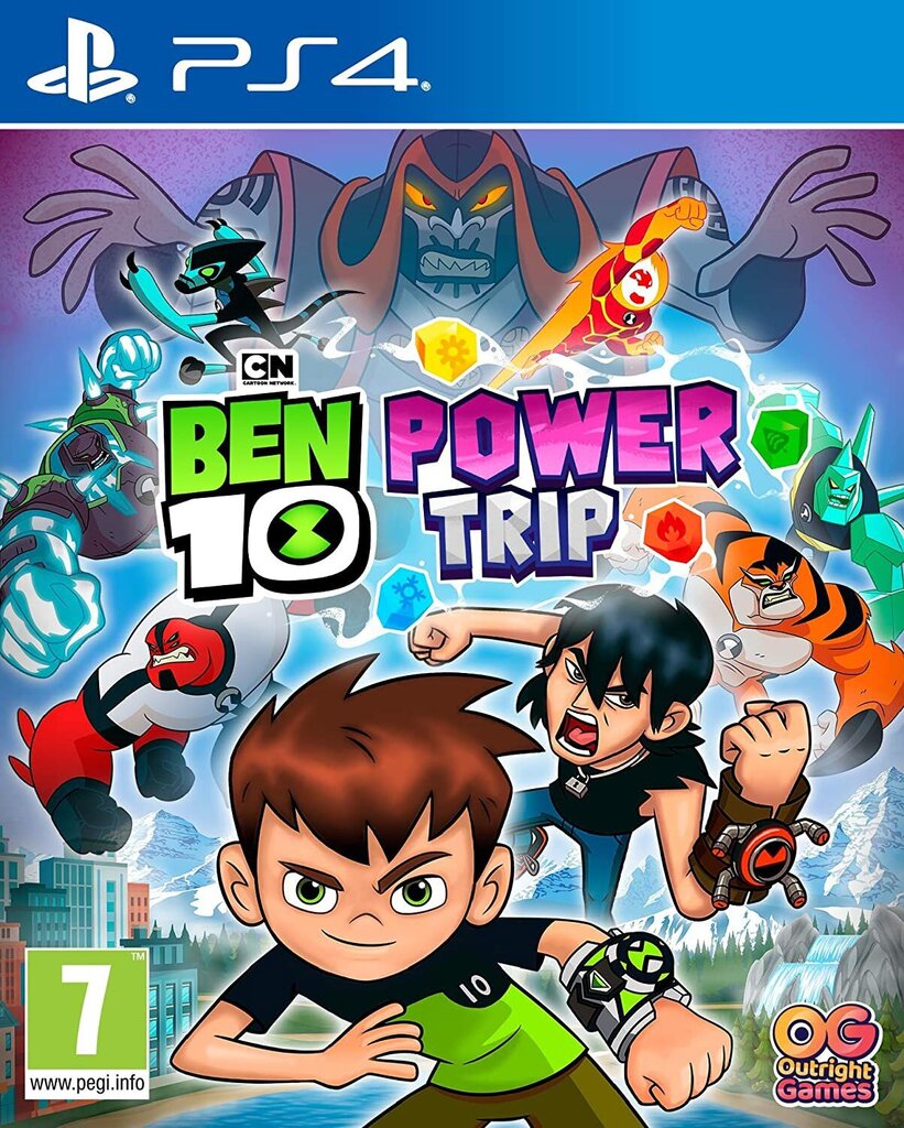 Компьютерная игра PS4 Ben 10: Power Trip. цена | 220.lv