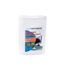 Tīrīšanas salvetes monitoram Esperanza ES106 100gb cena un informācija | Tīrīšanas līdzekļi | 220.lv