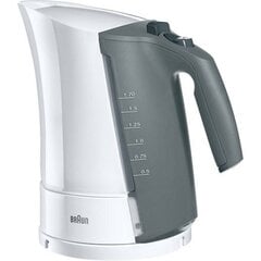 Чайник Braun Multiquick WK300, белый цена и информация | Электрочайники | 220.lv