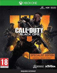 Xbox One Call of Duty: Black Ops 4 Specialist Edition цена и информация | Компьютерные игры | 220.lv