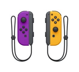 Spēļu vadības pults Nintendo Switch Joy-Con Pair Neon Orange Purple cena un informācija | Spēļu kontrolieri | 220.lv