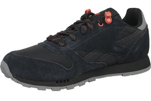 Sporta apavi zēniem Reebok Classic Leather JR CN4705, melni cena un informācija | Sporta apavi bērniem | 220.lv