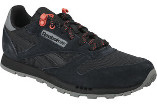 Sporta apavi zēniem Reebok Classic Leather JR CN4705, melni cena un informācija | Sporta apavi bērniem | 220.lv