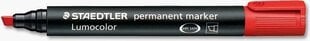 Перманентный маркер Lumocolor, 2-5 мм, красный цена и информация | Письменные принадлежности | 220.lv