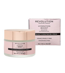 Mitrinošs krēms Revolution Skincare Lightweight Hydrating Gel-Cream Hydration Boost, 50 ml cena un informācija | Sejas krēmi | 220.lv