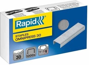 Скобки Rapid Omnipress 30 (5000559) цена и информация | Канцелярия | 220.lv