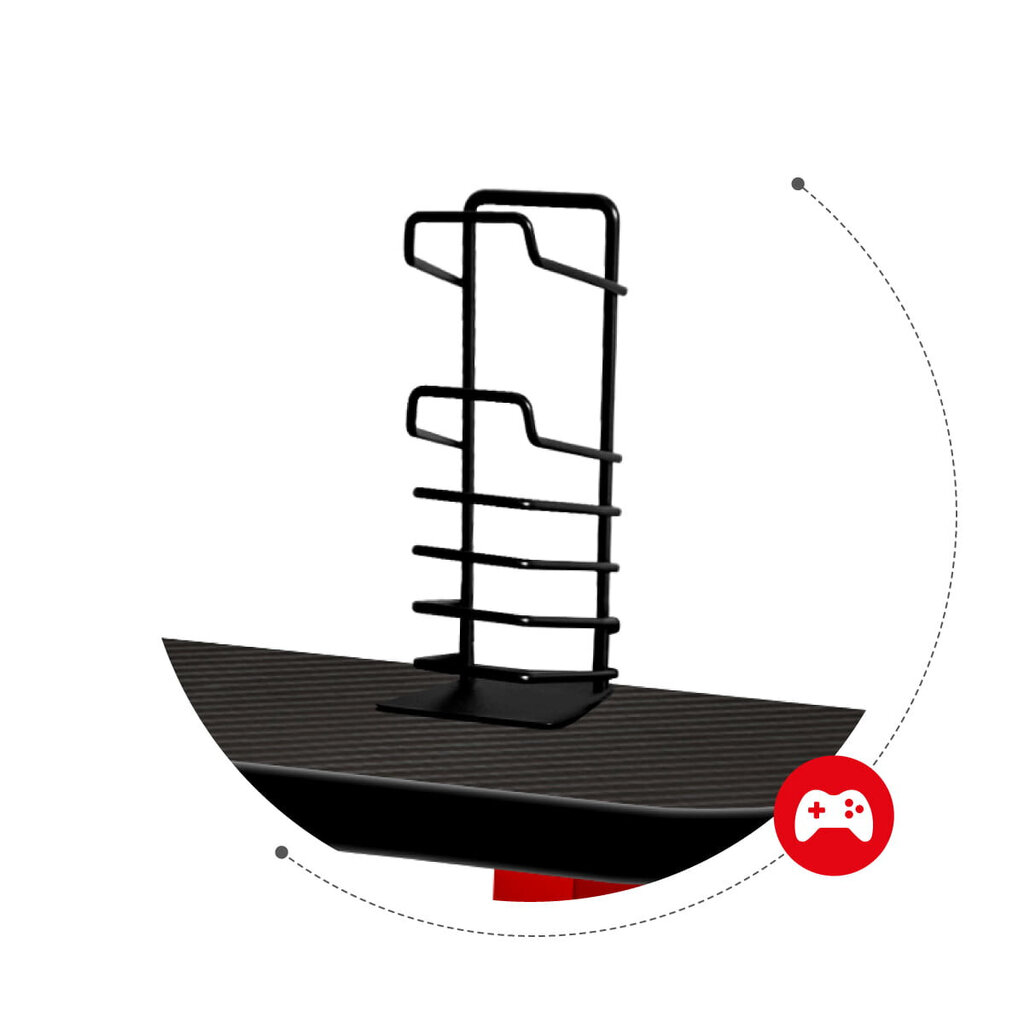 Spēļu galds Huzaro Hero 5.0, melns цена и информация | Datorgaldi, rakstāmgaldi, biroja galdi | 220.lv