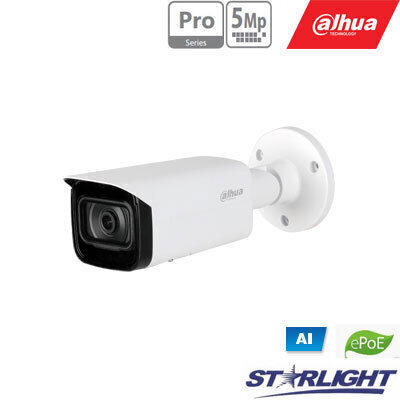 NET CAMERA 5MP IR BULLET AI/IPC-HFW5541T-ASE-0280B-B DAHUA cena un informācija | Datoru (WEB) kameras | 220.lv