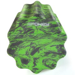 Masāžas cilindrs Spokey Softroll, 30x15 cm, zaļš cena un informācija | Masāžas piederumi | 220.lv