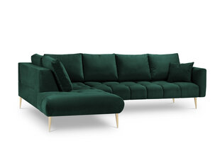 Stūra dīvāns Interieurs 86 Octave, zaļš cena un informācija | Stūra dīvāni | 220.lv