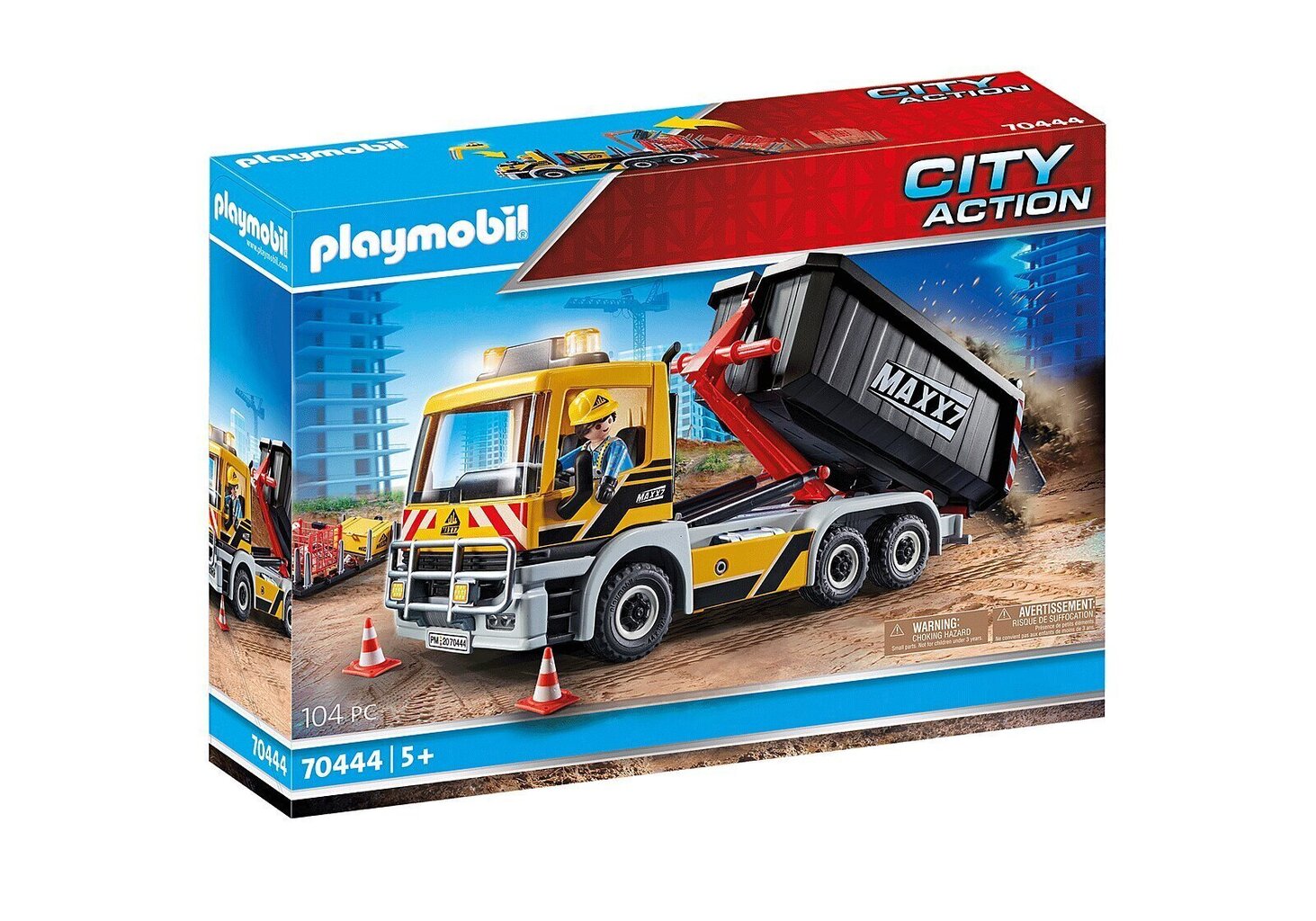 70444 PLAYMOBIL® City Action, Kravas automašīna ar maināmu virsbūvi cena un informācija | Konstruktori | 220.lv