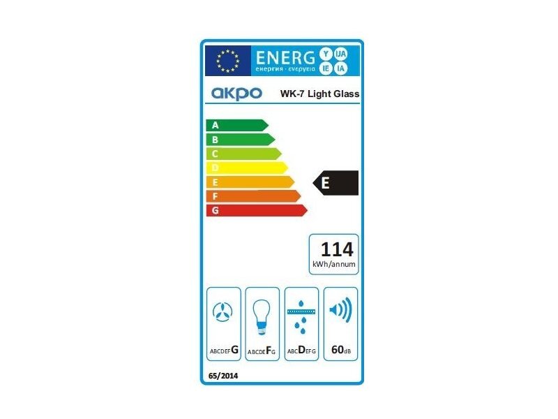 Akpo WK-7 Light 50 IX cena un informācija | Tvaika nosūcēji | 220.lv