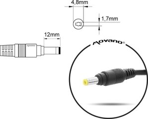 Mitsu 10.5V, 4.3A цена и информация | Зарядные устройства для ноутбуков | 220.lv