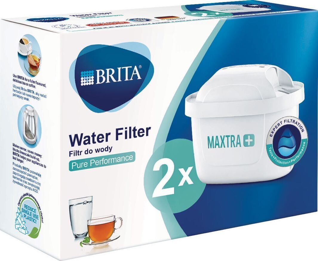 Brita Maxtra Pure, 2gab. цена и информация | Ūdens filtri | 220.lv