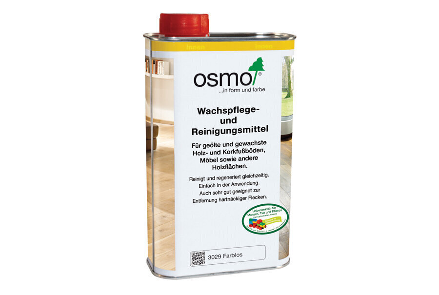 Osmo Wachspflege- und Reinigungsmittel 3087 balts 0,5 L cena un informācija | Impregnanti, kopšanas līdzekļi | 220.lv
