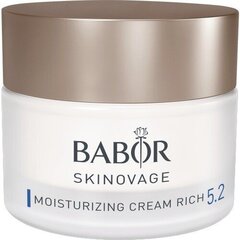 Intensīvi mitrinošs sejas krēms - BABOR SKINOVAGE Moisturizing Cream Rich cena un informācija | Sejas krēmi | 220.lv