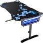 Spēļu galds E-Blue EGT004, melns/zils cena un informācija | Datorgaldi, rakstāmgaldi, biroja galdi | 220.lv