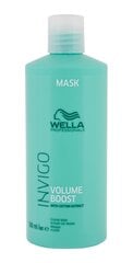 Apjomu sniedzoša matu maska Wella Professionals Invigo Volume Boost Crystal, 500 ml cena un informācija | Matu uzlabošanai | 220.lv