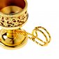 Metāla kvēpināmais trauks "Gold" cena un informācija | Baznīcas piederumi | 220.lv