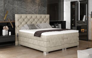 Elektriskā gulta NORE Clover 01, 160x200, smilškrāsas cena un informācija | Gultas | 220.lv
