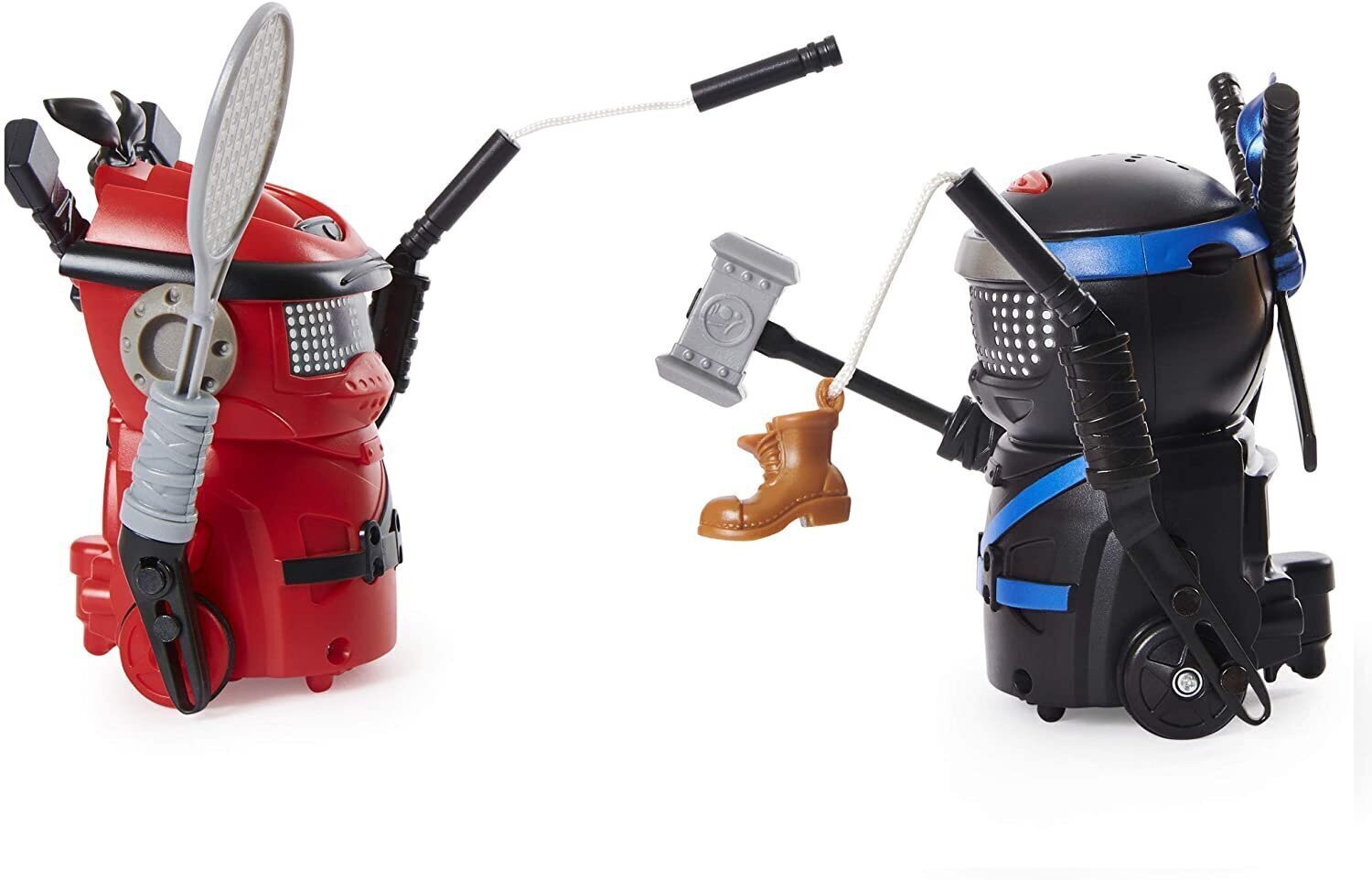 Cīņas interaktīvie roboti Spinmaster Ninja Bots 2 gab., 6058493 цена и информация | Rotaļlietas zēniem | 220.lv