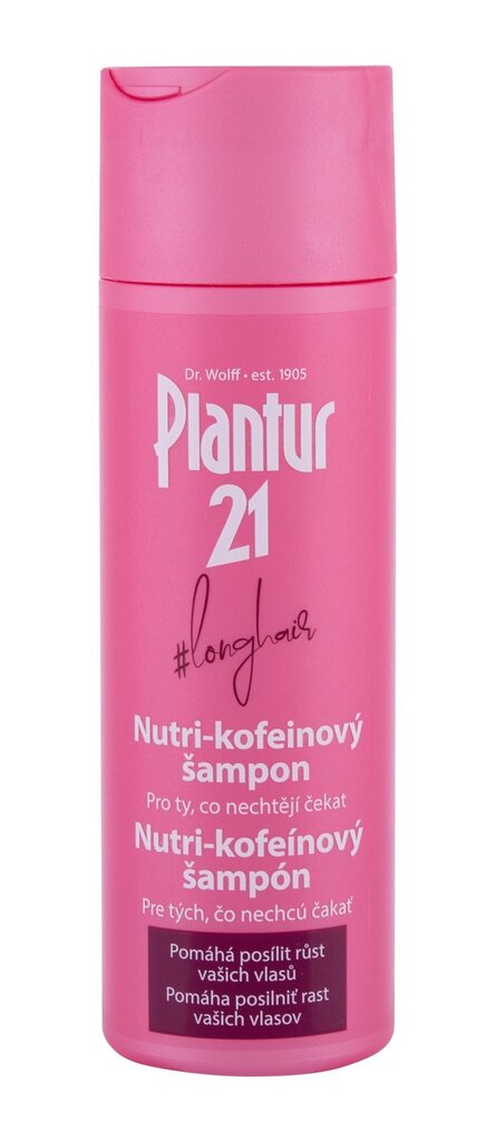 Matu šampūns Plantur 21 #Longhair, 200 ml cena un informācija | Šampūni | 220.lv