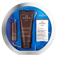 Набор для ухода за телом Nuxe Men Excellence Giftbox, гель для душа 200 мл + жидкость Nuxellence 50 мл + крем для глаз 15 мл цена и информация | Масла, гели для душа | 220.lv