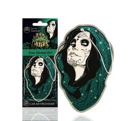 Стильный освежитель воздуха Aroma Dia De Los Muertos Green Diamond Girl kaina ir informacija | Освежители воздуха для салона | 220.lv