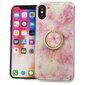 Fusion Marble Ring Back Case Silikona Aizsargapvalks Apple iPhone 12 Mini Rozā cena un informācija | Telefonu vāciņi, maciņi | 220.lv