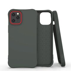 Fusion Solaster Back Case Silikona Aizsargapvalks Apple iPhone 12 Pro Max Tumši Zaļš cena un informācija | Telefonu vāciņi, maciņi | 220.lv