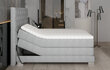 Elektriskā gulta NORE Clover 13, 90x200, gaiši pelēka cena un informācija | Gultas | 220.lv