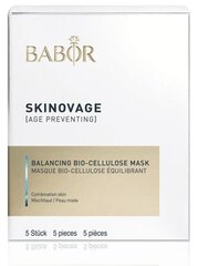 Mitrinoša un līdzsvarojoša biocelulozes sejas maska ​- BABOR SKINOVAGE Balancing Bio-Cellulose Mask cena un informācija | Sejas maskas, acu maskas | 220.lv