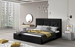 Кровать NORE Cloe 20, 140x200 см, черная
