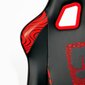 Spēļu krēsls ClutchChairZ PewDiePie Edition Throttle, melns/sarkans цена и информация | Biroja krēsli | 220.lv