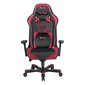 Spēļu krēsls ClutchChairZ PewDiePie Edition Throttle, melns/sarkans цена и информация | Biroja krēsli | 220.lv