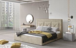 Кровать NORE Cloe 01, 140x200 см, бежевого цвета цена и информация | Кровати | 220.lv