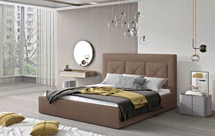 Кровать NORE Cloe 07, 160x200 см, коричневая цена и информация | Кровати | 220.lv