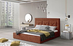 Кровать NORE Cloe 03, 180x200 см, красная