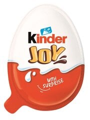 Шоколад KINDER JOY, 20г цена и информация | Сладости | 220.lv