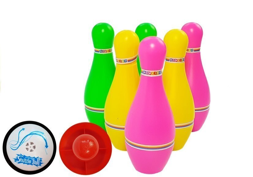 Rotaļu ķegļu komplekts Bowling ar gaismām цена и информация | Galda spēles | 220.lv
