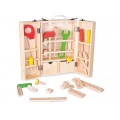 Деревянный ящик для инструментов Classicworld цена и информация | Конструктор автомобилей игрушки для мальчиков | 220.lv