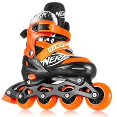 Skrituļslidas Spokey Hasbro Nerf Strive, 33-37, oranži cena un informācija | Skrituļslidas | 220.lv