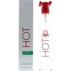 Tualetes ūdens United Colors Of Benetton Hot EDT vīriešiem 100 ml цена и информация | Женские духи | 220.lv