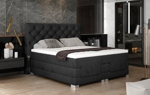 Elektriskā gulta NORE Clover 16, 140x200, melna cena un informācija | Gultas | 220.lv