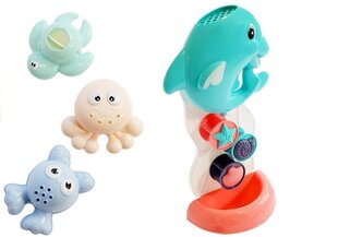 Peldēšanās un vannas rotaļlietas Jūras dzīvnieki "Marine", 4 gab. cena un informācija | Rotaļlietas zīdaiņiem | 220.lv